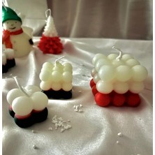 Sanat Perisi Yılbaşı Seri El Yapımı 3 Lü Bubble Dekoratif Set