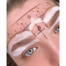 Biomaser Altınoran Microblading Tek Kullanımlık Yapışkanlı Kaş Cetveli - 10 Adet