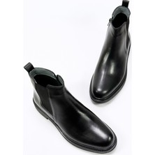 Içi Dışı Hakiki Deri Klasik Bot