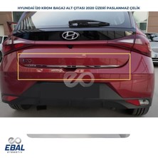 Ebal Oto Hyundai I20 Krom Bagaj Alt Çıta P.çelik 2020 ve Üzeri