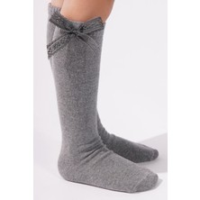 Mimu Çorap Family Dizaltı Kurdeleli Çocuk Basic Çorap