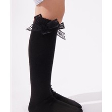 Mimu Çorap Family Dizaltı Kurdeleli Çocuk Basic Çorap