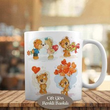 Asilmeydan Sevgi Dolu Ayıcık Kupa Bardak Hediyelik-1441-197