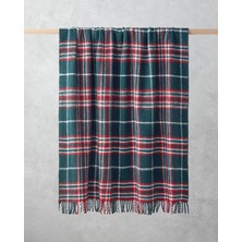 Magie Koltuk Şalı 130X170 cm Yeşil – Kırmızı