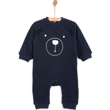 HelloBaby HelloBaby Yenidoğan Unisex Figürlü Patiksiz Tulum Unisex