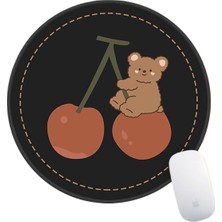 Shiyangshangmao1 Küçük Yuvarlak Ofis Bilgisayarı Dizüstü Mouse Pad (Yurt Dışından)