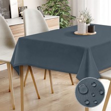 Monolisse Canvas Sıvı Geçirmez Leke Tutmaz Indigo Masa Örtüsü