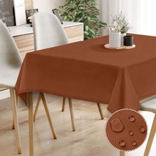 Monolisse Canvas Sıvı Geçirmez Leke Tutmaz Kiremit Masa Örtüsü