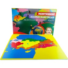 Balatoyz Montessori Türkiye Bölgeler haritası Puzzle