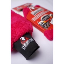 Kerrasunde Mikrofiber Oto Yıkama Eldiveni - Fuşya