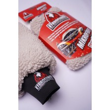 Kerrasunde Mikrofiber Oto Yıkama Eldiveni - Ekru