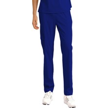 BRL Üniforma Tek Alt Kargo Cepli Klasik Likralı Unisex Cerrahi Pantolon Parlement Mavisi