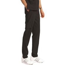 BRL Üniforma Tek Alt Kargo Cepli Klasik Likralı Unisex Cerrahi Pantolon Siyah
