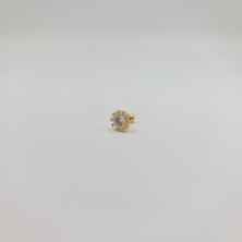 Cerrahi Çelik  Taşlı  Küpe Tragus Helix Kıkırdak Piercing
