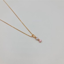 SE Jewellery Rose Tek Taşlı Kadın Kolye