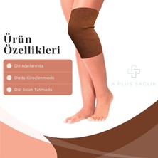 A Plus Sağlık Develi Yün Dizlik Sıcak Tutma Özelliği Yüksek Kalite Deve Tüyü Yün Dizlik