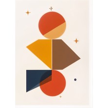 Aktüel Matisse - Boho - Art Deco - Soyut - Doğa ( 3 Lü Çerçevesiz ) Poster - Afiş - Tablo KR2C00777/
