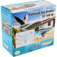 Repel EB 1500 V2 Sonik Ultrasonik Kuş Savar Kuş Kontrol Cihazı