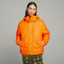 Puma x Pleasures Puffer Jacket Orange Gl Kadın Turuncu Ceket 62087573