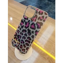 Lucek Cases Iphone 11 Pro Max Leopar Desen Hologramlı Kılıf Darbe Korumalı Kapak