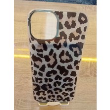 Lucek Cases Iphone 11 Pro Max Leopar Desen Hologramlı Kılıf Darbe Korumalı Kapak