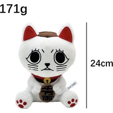 Jea Love 24CM Şanslı Kedi Dandadan Peluş Oyuncak (Yurt Dışından)