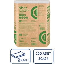 Focus Optimum Z Katlı 12x200 Yaprak Dispenser Havlu (1 Koli)