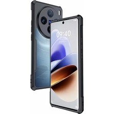 Microcase Vivo X100 Pro ile Uyumlu Airbag Serisi Darbeye Dayanıklı Köşe Korumalı Tpu Kılıf - AL3370