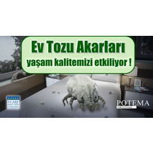 Potema Anti Mite Ev Tozu Akar larına Özel Yatak Temizleme Hijyen Sprey 330 ml