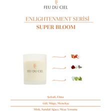 Feu du Ciel Premium Super Bloom Gül Kokulu Mum 150 gr