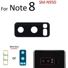 Tkgz Samsung Galaxy Note 8 Arka Kamera Camı Lens Yapışkanlı