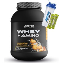 Whey Protein Tozu + Amino 2340 gr 78 Servis Aroma Seçenekli