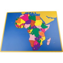 Balatoyz Montessori Afrika Kıtası Haritası Puzzle