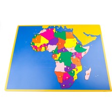 Balatoyz Montessori Afrika Kıtası Haritası Puzzle