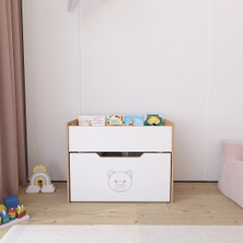 Minera Kumru Montessori Ahşap Oyuncak Kutusu