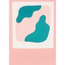 Aktüel Matisse - Boho - Art Deco - Soyut - Doğa ( 3 Lü Çerçevesiz ) Poster - Afiş - Tablo KR2C00310/