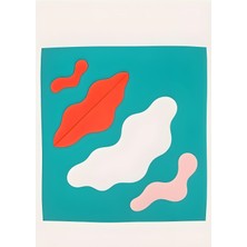 Aktüel Matisse - Boho - Art Deco - Soyut - Doğa ( 3 Lü Çerçevesiz ) Poster - Afiş - Tablo KR2C00310/