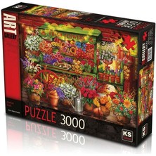 KS Games Ks Market Stall 3000 Parça Puzzle