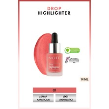 Note Drop Highlighter 01 Pearl Rose Likit Aydınlatıcı