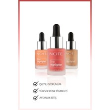 Note Drop Highlighter 01 Pearl Rose Likit Aydınlatıcı