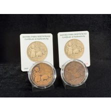 Darphane Keloğlan 2009 Hatıra Bronz Para Açık - Koyu Takım Sertifikalı Çil