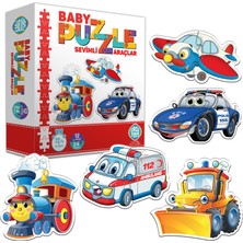 Circle Toys Baby Puzzle Sevimli Araçlar