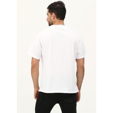 Kurukafa Baskılı Oversize Unisex T-Shirt