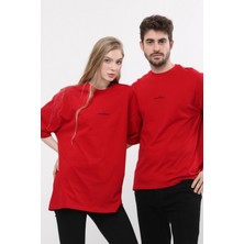 Baskılı Unisex Oversize T-Shirt
