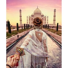 Kırmızı Ayı Bitmemiş Hikaye  Sayılarla Boyama Seti Kasnaklı