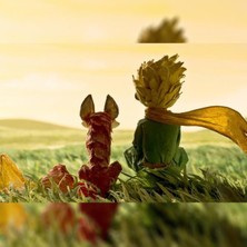 Kırmızı Ayı Küçük Prens ve Tilki Sayılarla Boyama Seti Kasnaklı