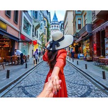 Kırmızı Ayı Galata Gezisi Sayılarla Boyama Seti Kasnaklı