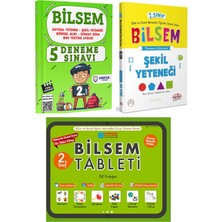 Ardışık Yayınları 2. Sınıf BİLSEM Deneme Sınavı Şekil Yeteneği ve BİLSEM Tablet Kitabı