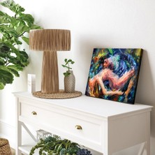 Vogloo Renklerin Tutkusu Kanvas Tablo
