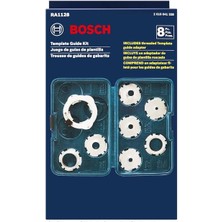 Bosch RA1125 0W 8 Parça Şablon Kılavuzu Seti